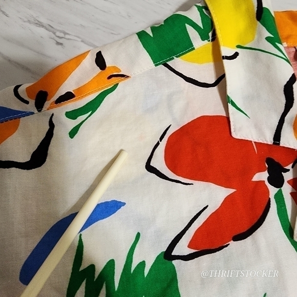 Vintage 80s floral skirt set - Picture 9 of 9